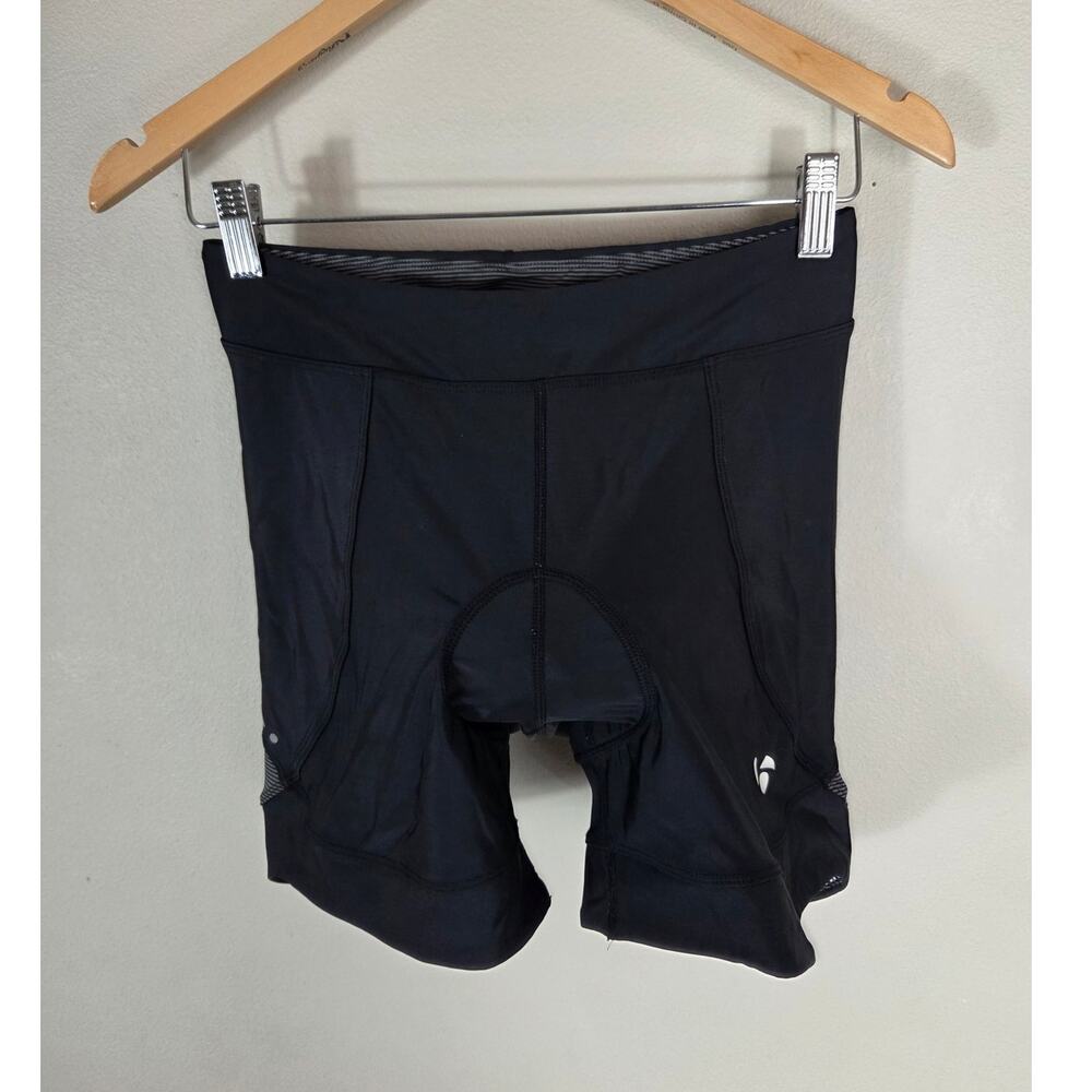 Bontrager Woman's Black Cycling Padded Compression Shorts Size Medium